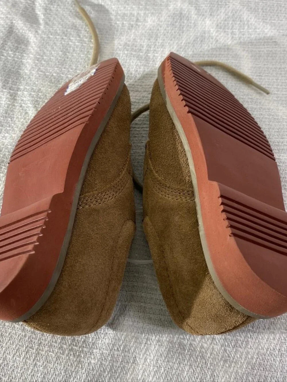 Tucker + Tate Boys Brown Suede Oxford Shoes Size 8.5 Toddler Lace Up Dressy